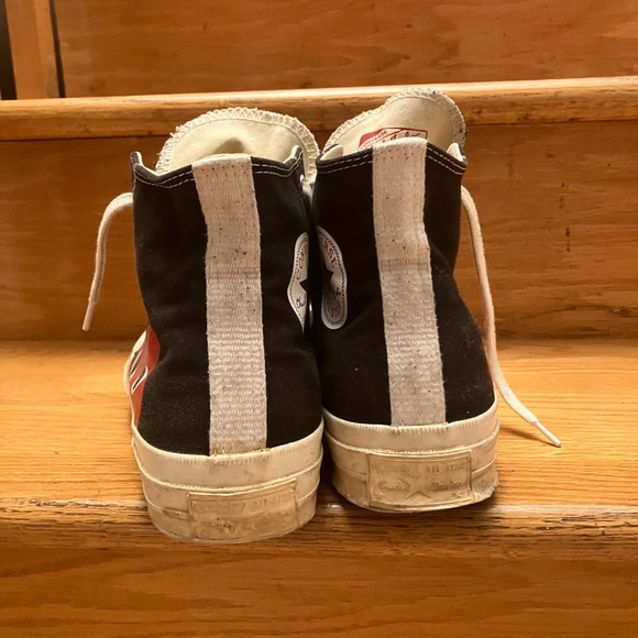 Converse Play CDG chucks. Size 7 for men / size 8 for women. - Picture 5 of 5